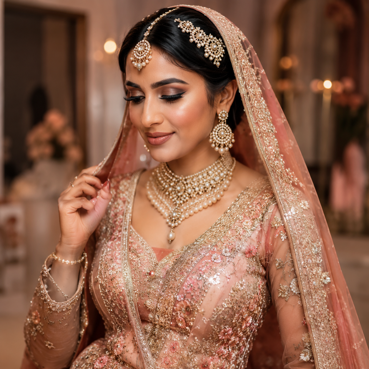 Bridal perfection portrait